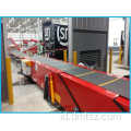 3 Bagian 14.6 meter Conveyor sabuk untuk truk